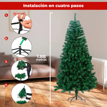 Árbol de 1.90 Mts🎄 Con 908 Ramas