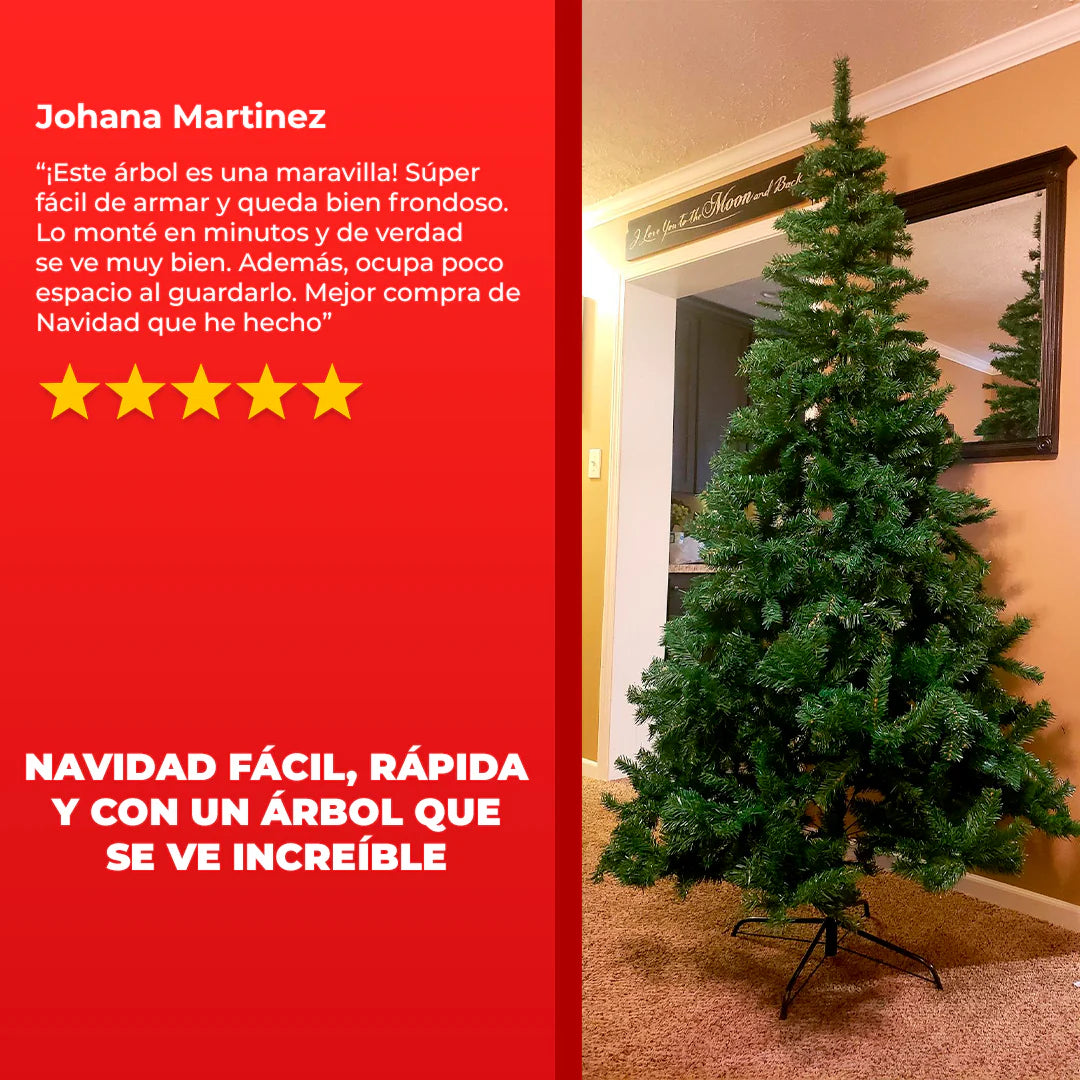 Árbol de 1.90 Mts🎄 Con 908 Ramas