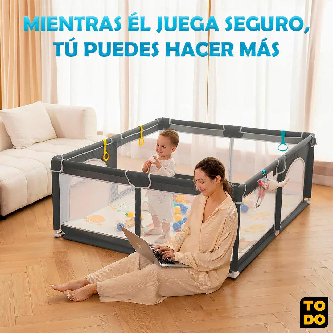 Corral de juegos [+50 pelotas + Maletin]