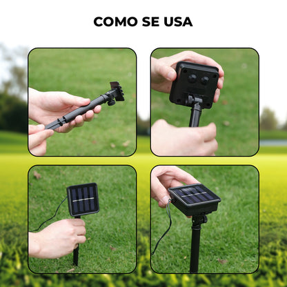 Luces Navideñas (15 METROS) + SE CARGAN CON ENERGIA SOLAR