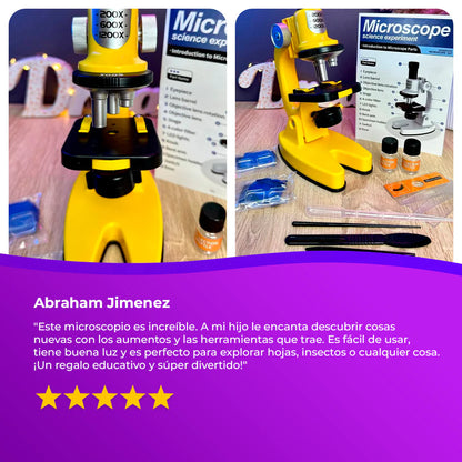 Microscopio Educativo (Kit Completo)