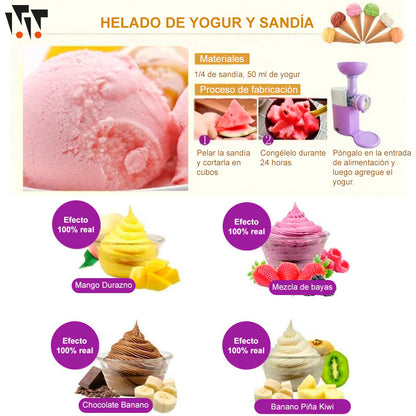 Máquina Helados Caseros🎁 [GRATIS Producto Sorpresa]