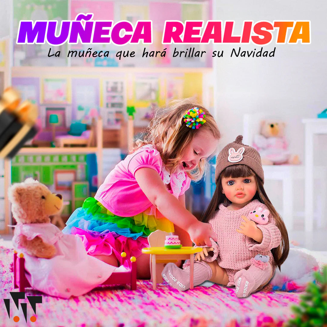 ¡OFERTA PRE NAVIDAD! Muñeca Realista + Envío Gratis