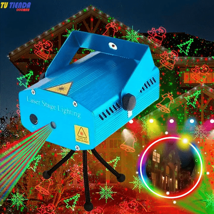 OFERTA PRENAVIDAD!! Proyector de Luces con Formas Navideñas