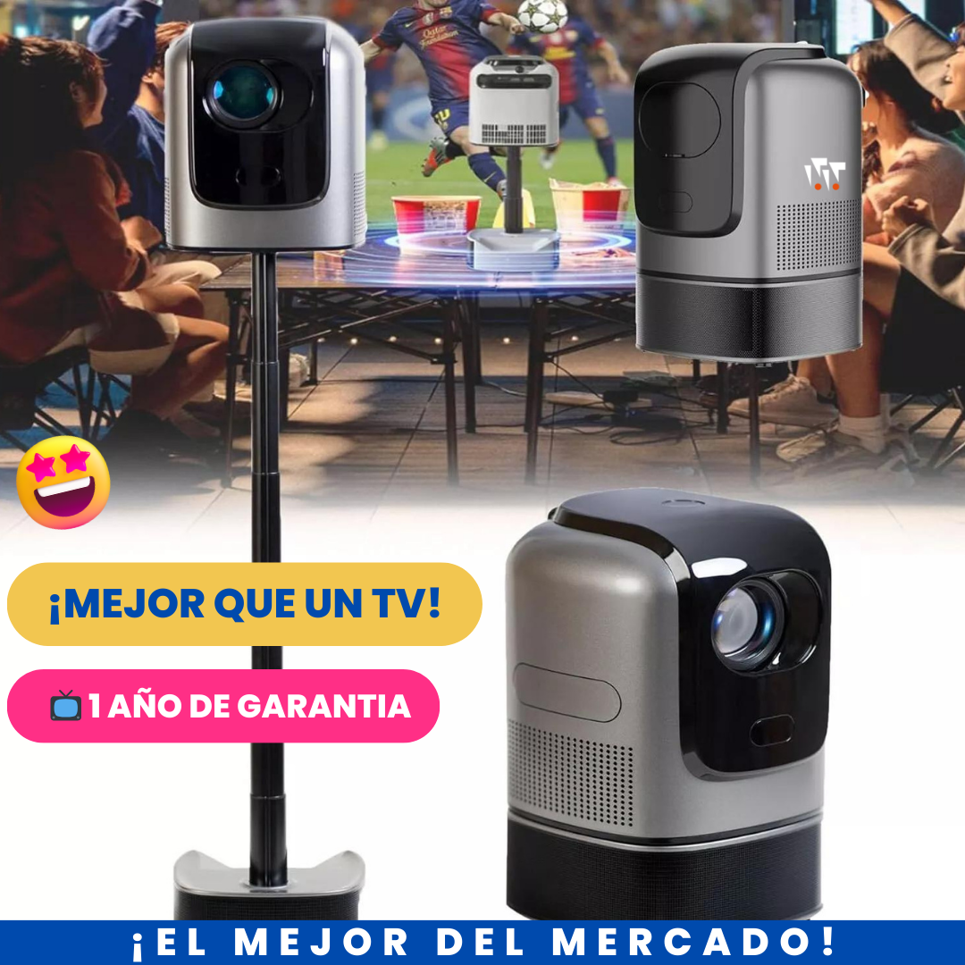 Olvidate de tu TV [Proyecta hasta 120" Pulgadas]