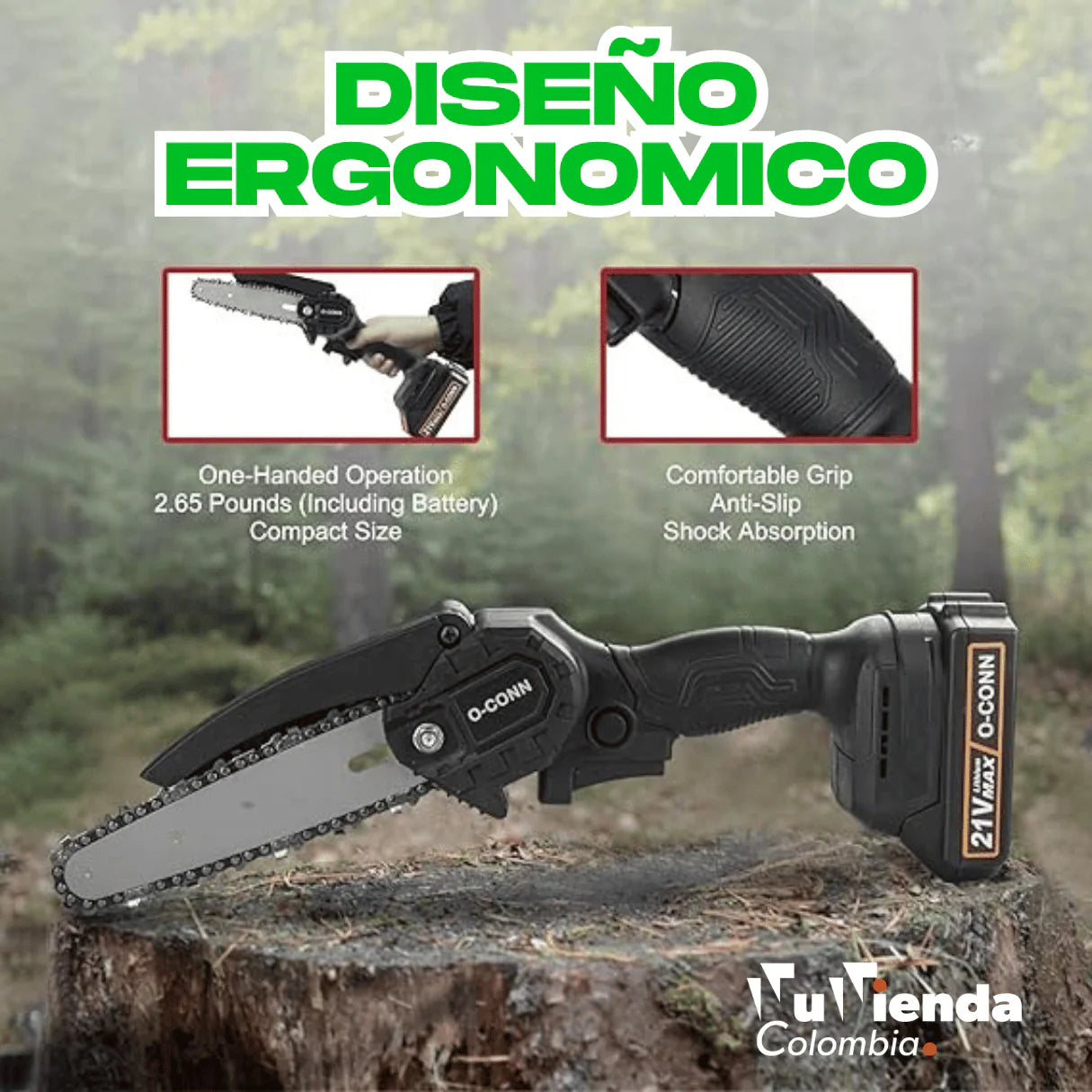 Mini motosierra Inalambrica