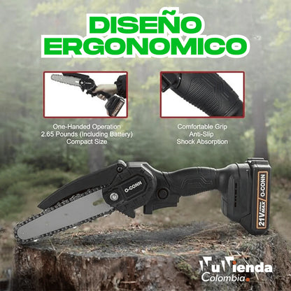 Mini motosierra Inalambrica