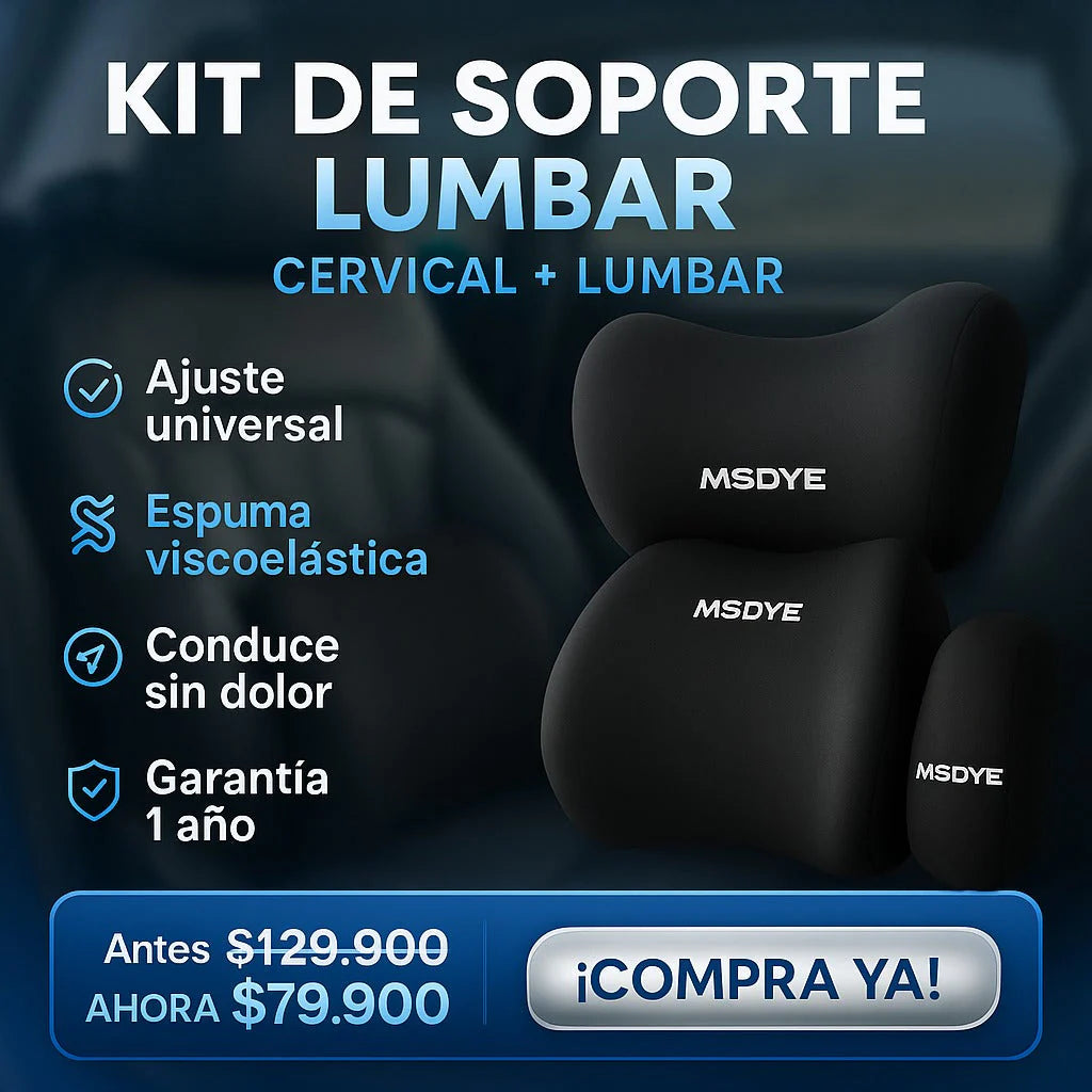 Kit De Soporte Lumbar