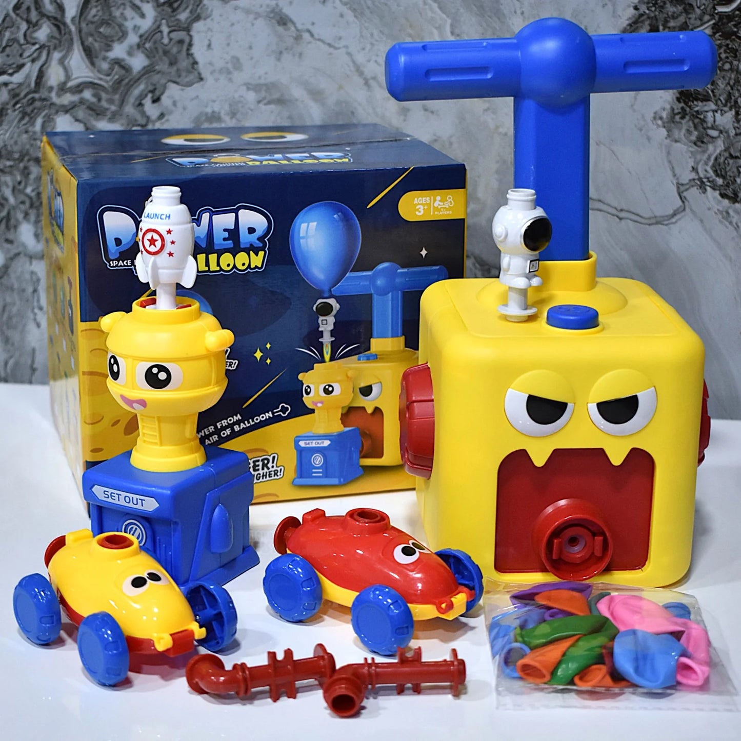 Kit De Juguetes Impulsados Por Globos