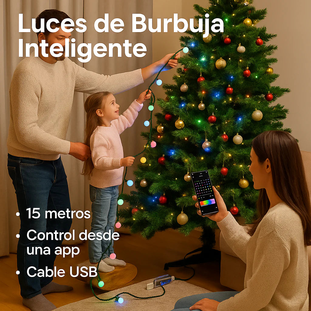 Luces De Burbuja Inteligente App
