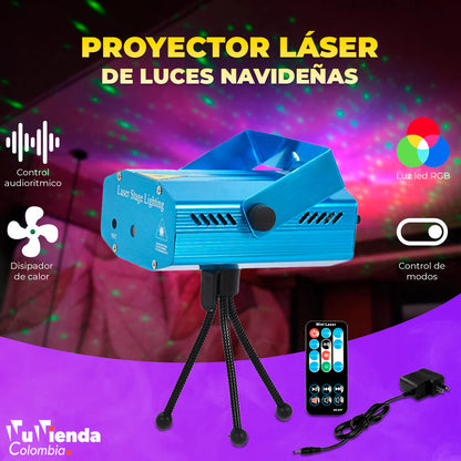 Proyector de Figuras Navideñas en Promoción