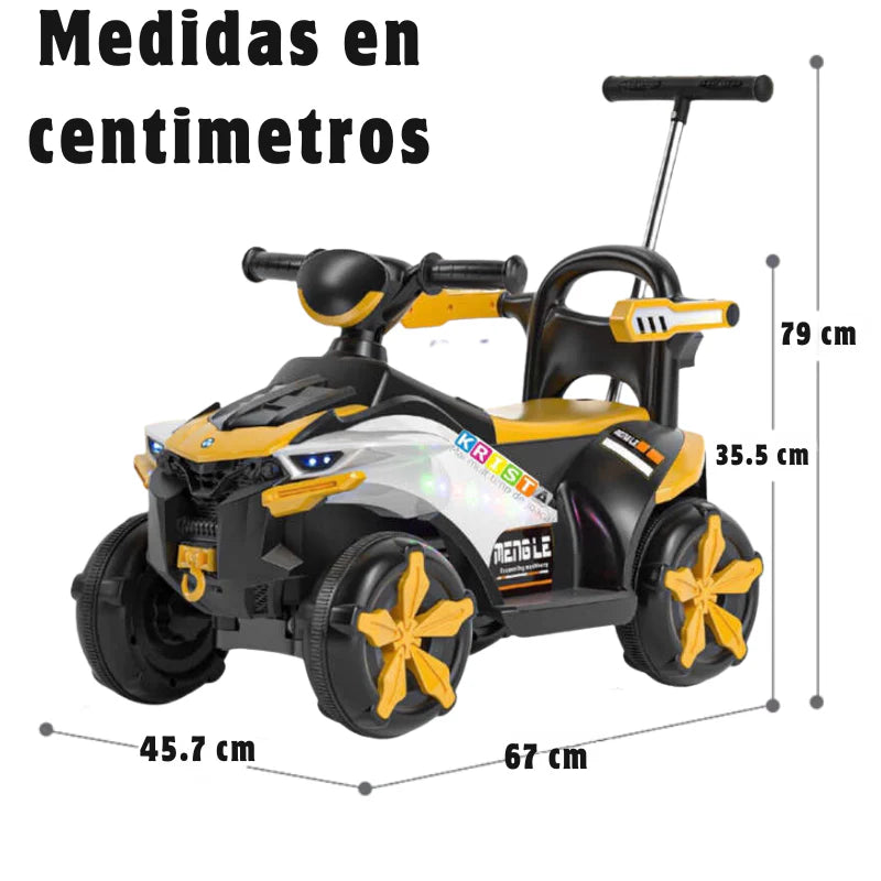 Cuatrimoto Eléctrica Paseadora Con Control Remoto