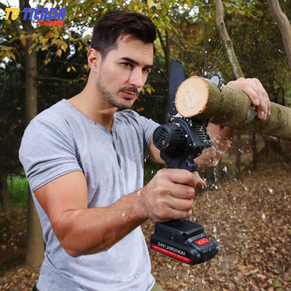 Mini motosierra Inalambrica