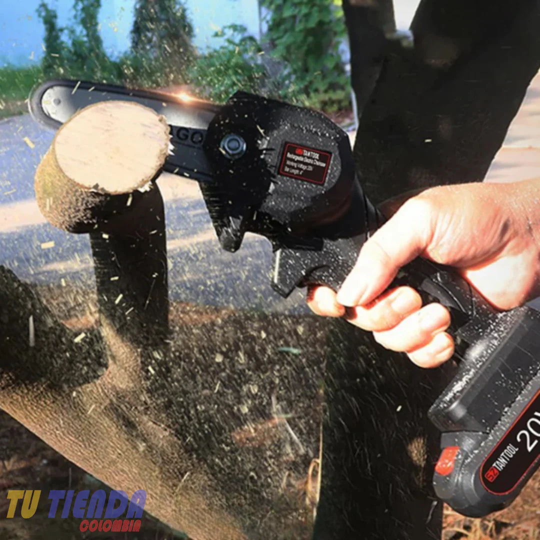 Mini motosierra Inalambrica