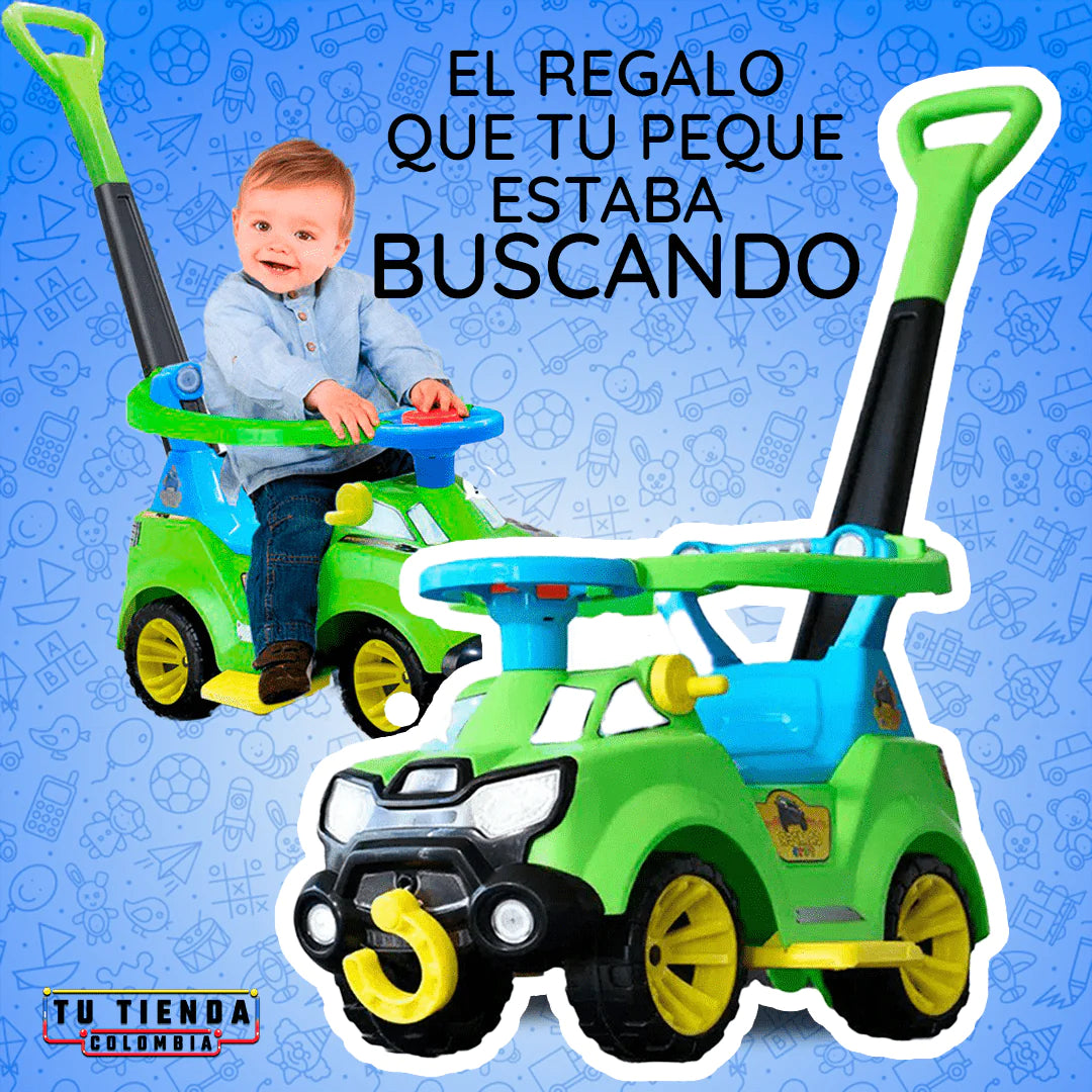 Carro Caminador Paseador y Montable (Niño o Niña)