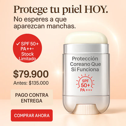"Protector Solar Coreano En Barra "