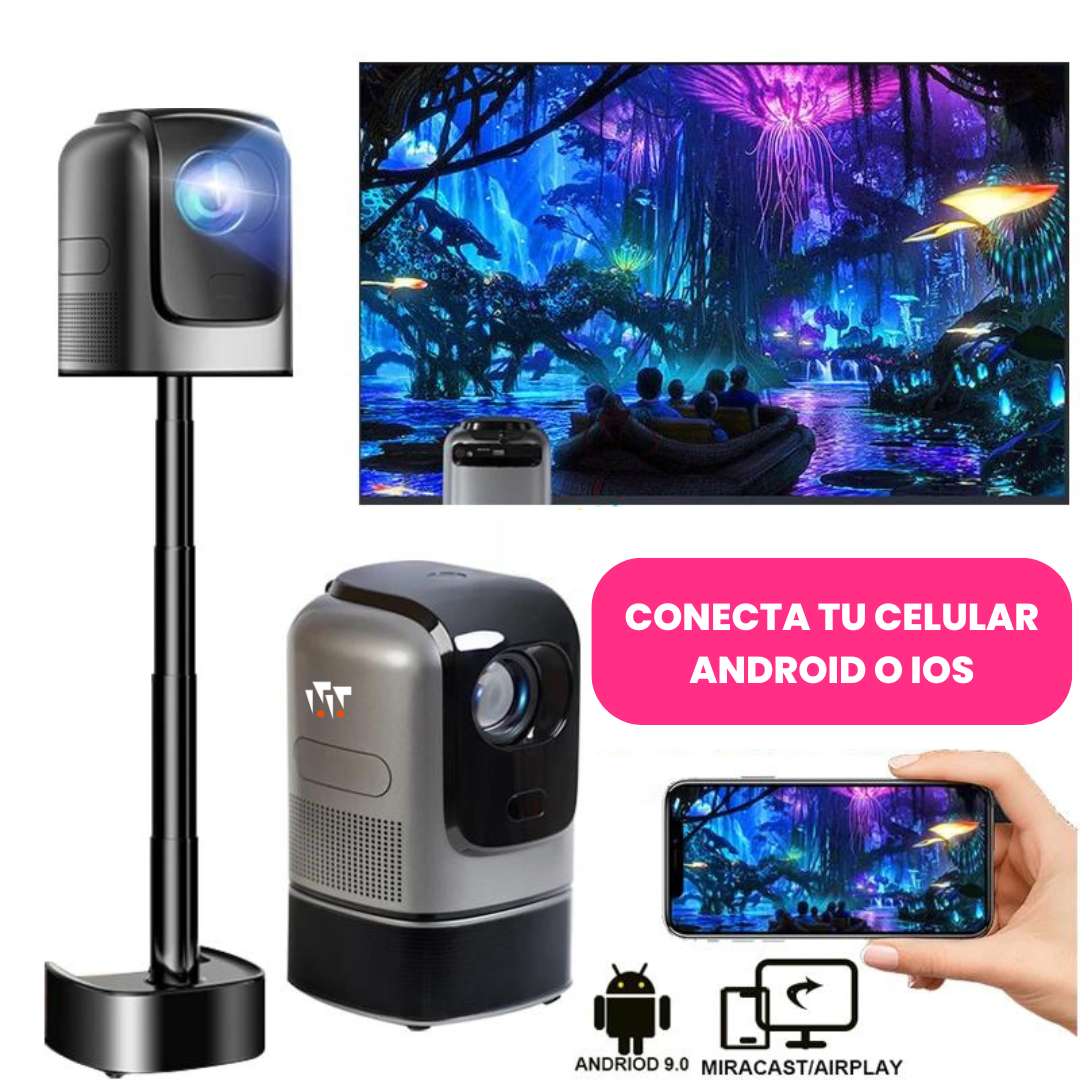 Olvidate de tu TV [Proyecta hasta 120" Pulgadas]
